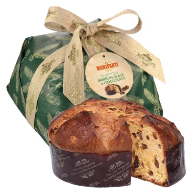 Marron Glacé & Chocolate Panettone 750g | Bonifanti
