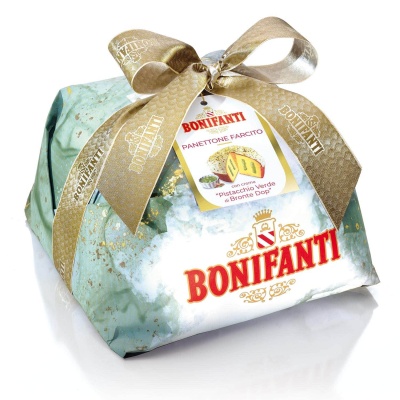 Pistachio Filled Panettone 750g | Bonifanti