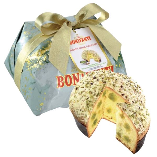 Pistachio Filled Panettone 750g | Bonifanti