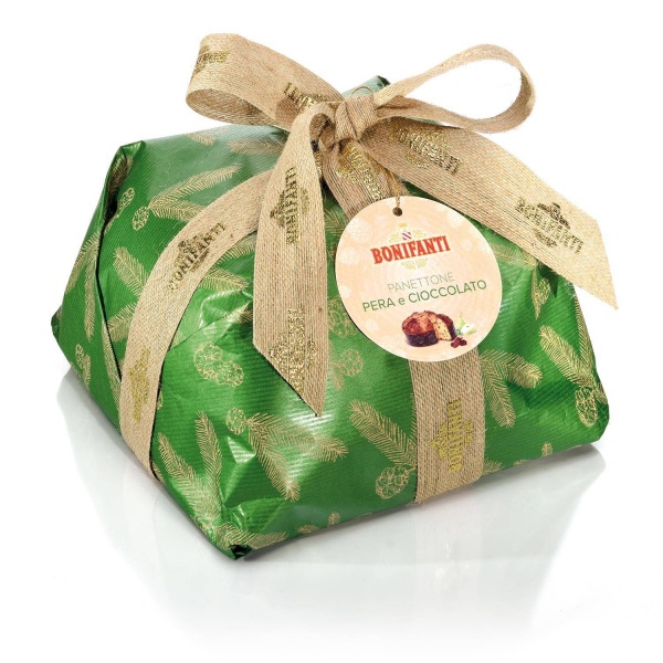 Pear & Chocolate Panettone 1kg – Bonifanti