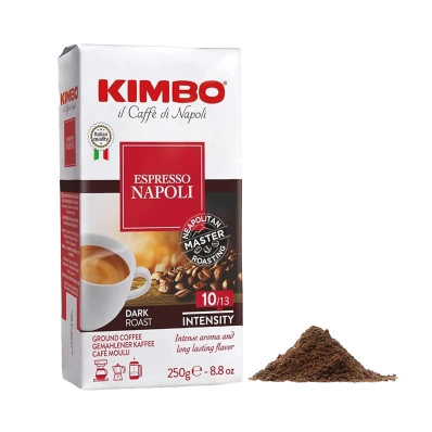 Kimbo Espresso Napoli - Ground Coffee (250g) Italian