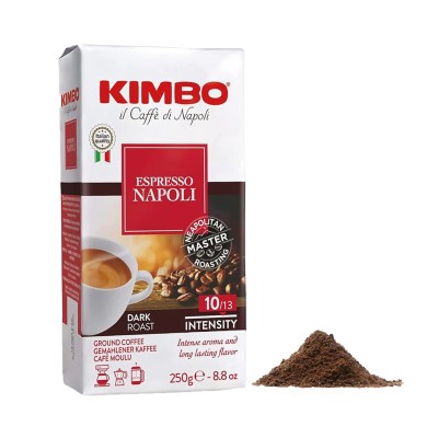 Kimbo Espresso Napoli - Ground Coffee (250g) Italian