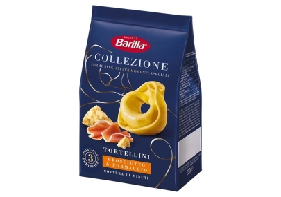 Barilla Collezione Ham and Cheese Tortellini – Authentic Italian Pasta – 250g