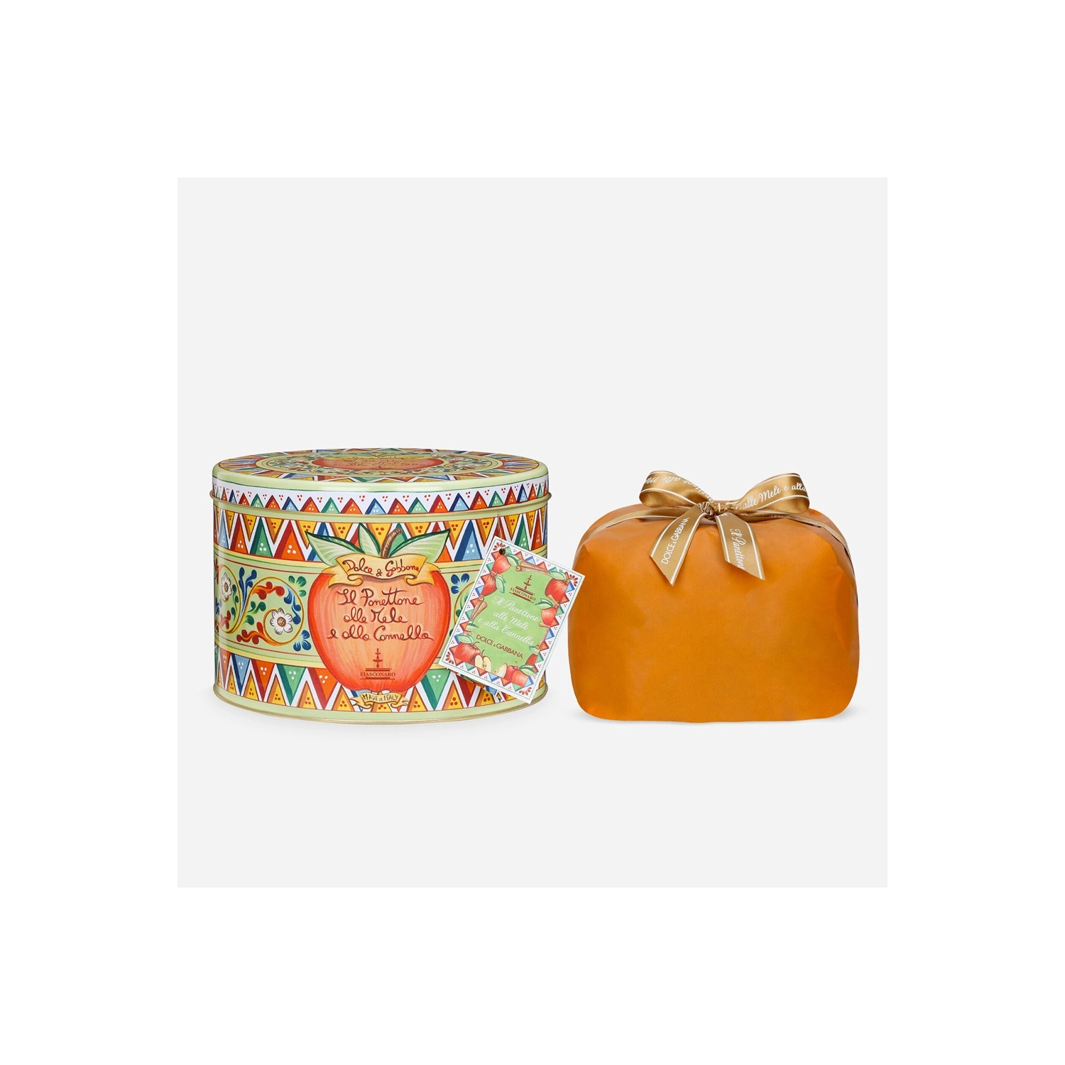 Apple and Cinnamon Panettone – Dolce & Gabbana x Fiasconaro (1Kg)
