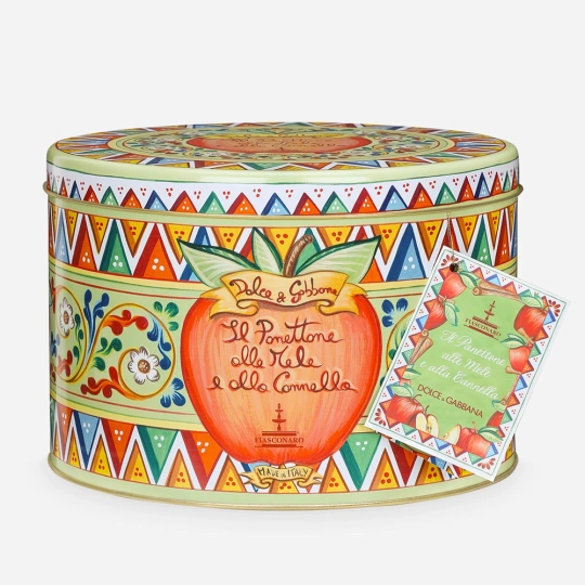 Apple and Cinnamon Panettone – Dolce and Gabbana x Fiasconaro – 1Kg