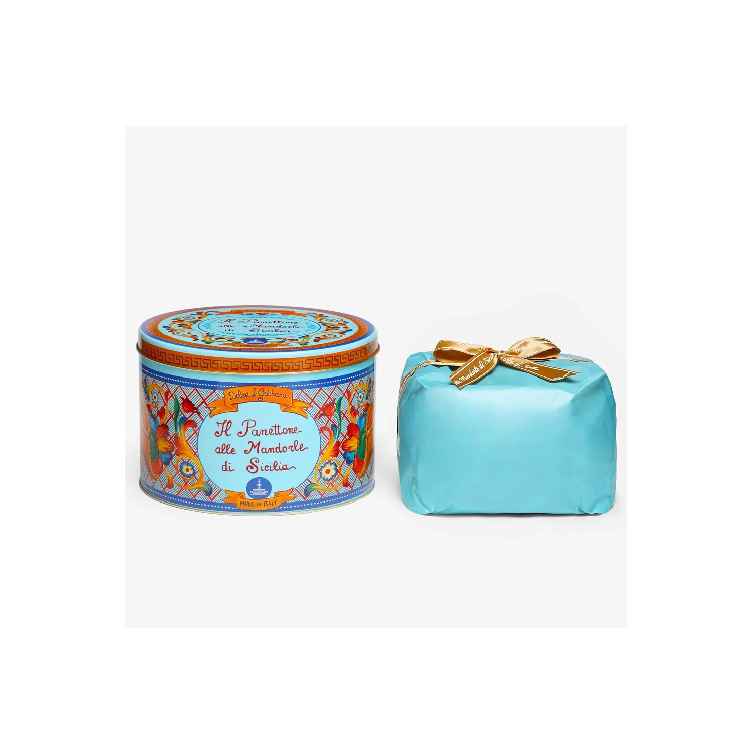 Panettone with Sicilian Almonds – Dolce & Gabbana x Fiasconaro (1Kg)