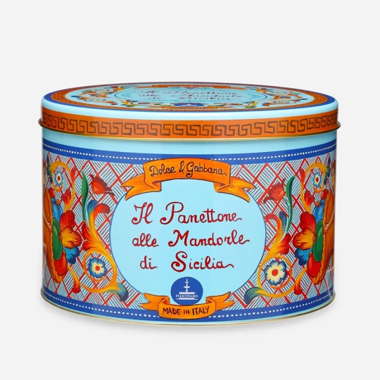 Panettone with Sicilian Almonds – Dolce and Gabbana x Fiasconaro – 1Kg