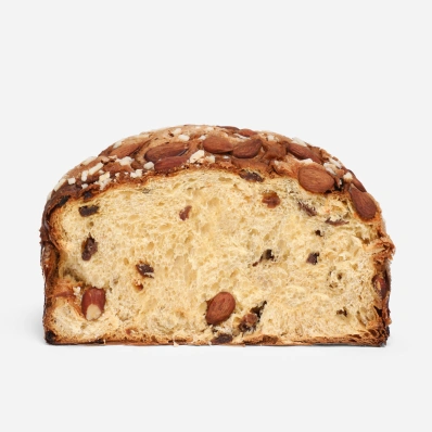 Panettone with Sicilian Almonds – Dolce and Gabbana x Fiasconaro – 1Kg Red