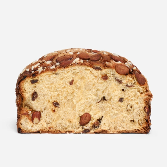 Panettone with Sicilian Almonds – Dolce and Gabbana x Fiasconaro – 1Kg Red