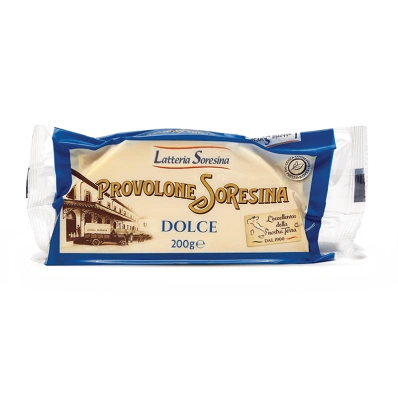 Soresina Provolone Dolce 200g - Mild Italian Cheese