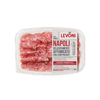 Levoni Salame Napoli Sliced 80g  - Premium Italian Salami