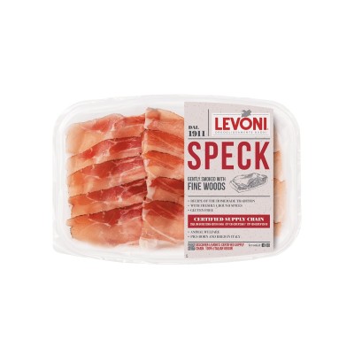 Levoni Speck Sliced 80g - Premium Italian Smoked Meat