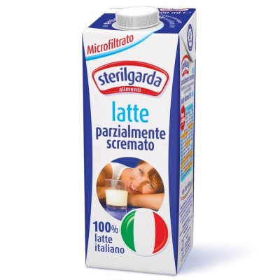 Latte Parzialmente Scremato UHT - Semi Skimmed Milk - Sterilgarda 1L