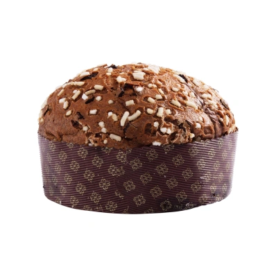 Fiasconaro Chocolate Panettone – 500g Hand-Wrapped Gift Bag