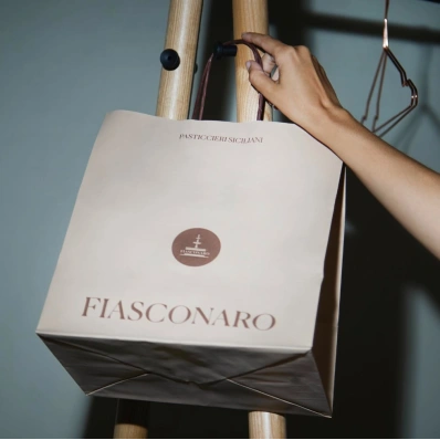 Fiasconaro Traditional Panettone – 1kg Hand-Wrapped Gift Bag