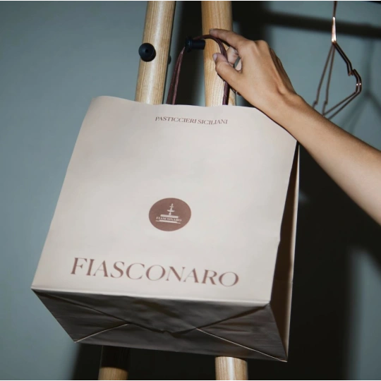 Fiasconaro Traditional Panettone – 1kg Hand-Wrapped Gift Bag