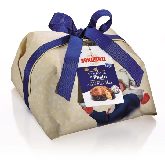 Panettone Festa Milanese Basso 1kg – Bonifanti