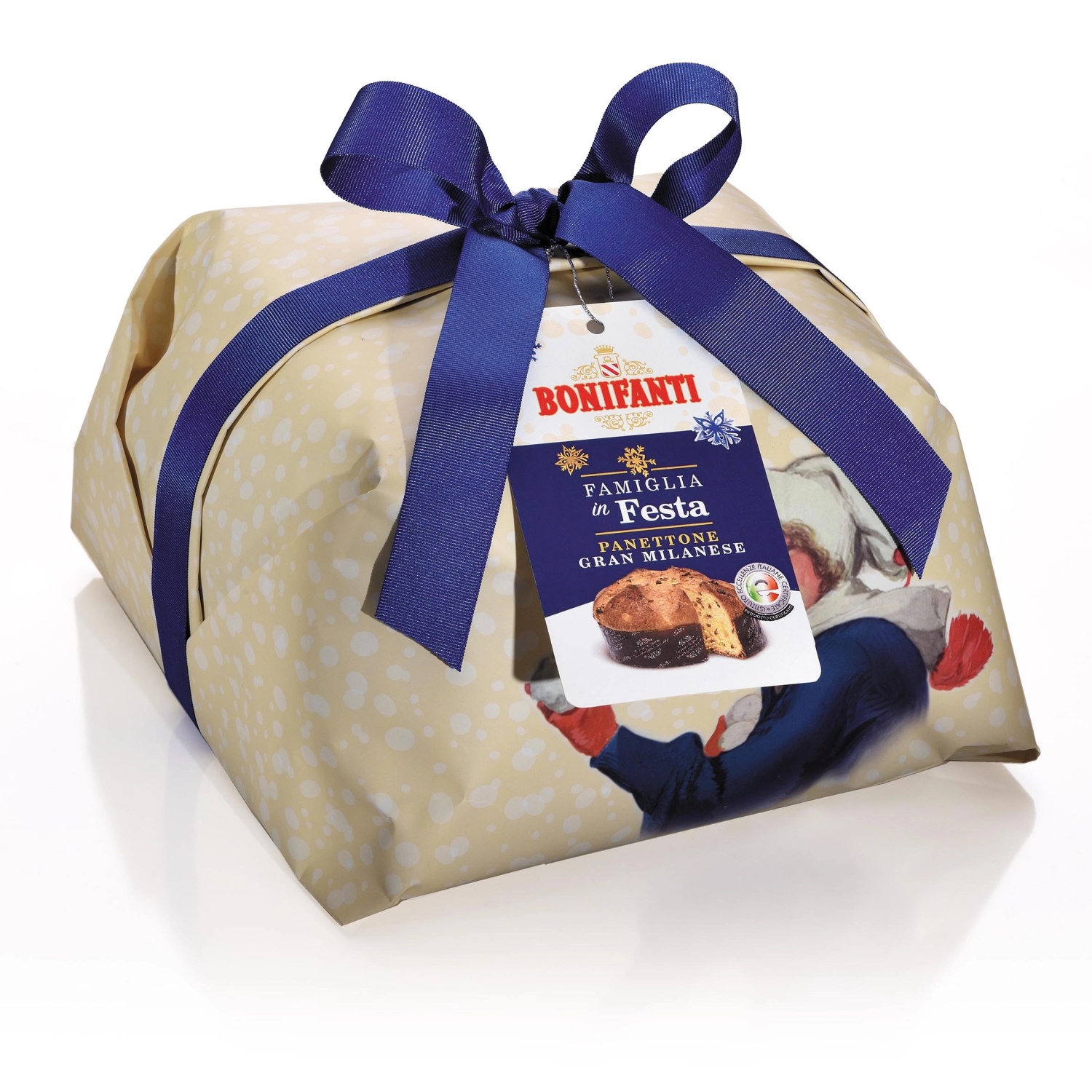 Panettone Festa Milanese Basso 1kg – Bonifanti