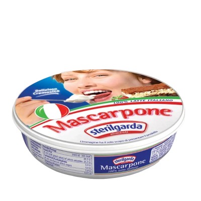 Sterilgarda Mascarpone 250g - Rich and Creamy Italian Cheese