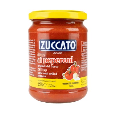 Sugo ai Peperoni Grigliati Zuccato 350g – Roasted Pepper Sauce