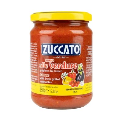 Sugo alle Verdure Zuccato 350g – Grilled Vegetable Sauce