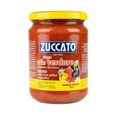 Sugo alle Verdure Zuccato 350g – Grilled Vegetable Sauce
