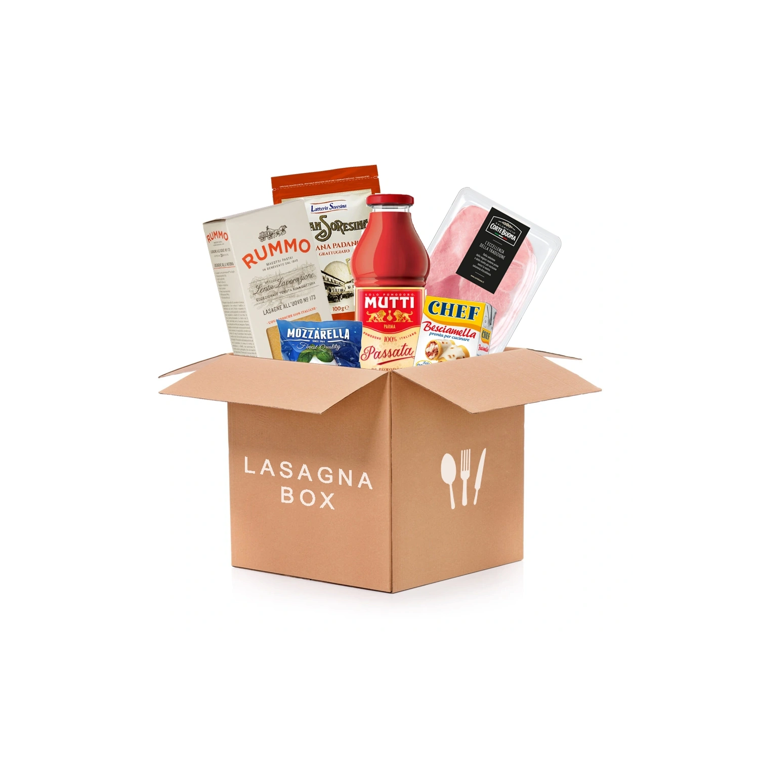 Ready to Make  ready to cook kit - Lasagna Bolognese by pacco italiano