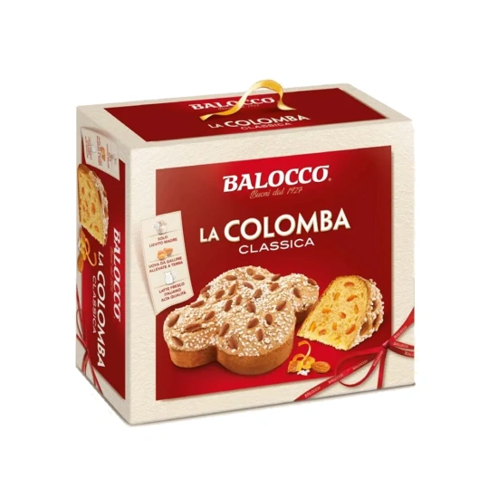 Balocco Colomba Classica 500g – Traditional Italian Easter Cake