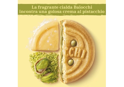 Mulino Bianco Baiocchi with Pistachio Cream 240g